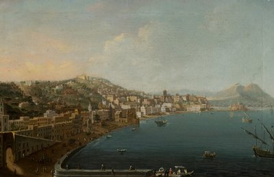 Naples avec le Vésuve - Pietro Antoniani